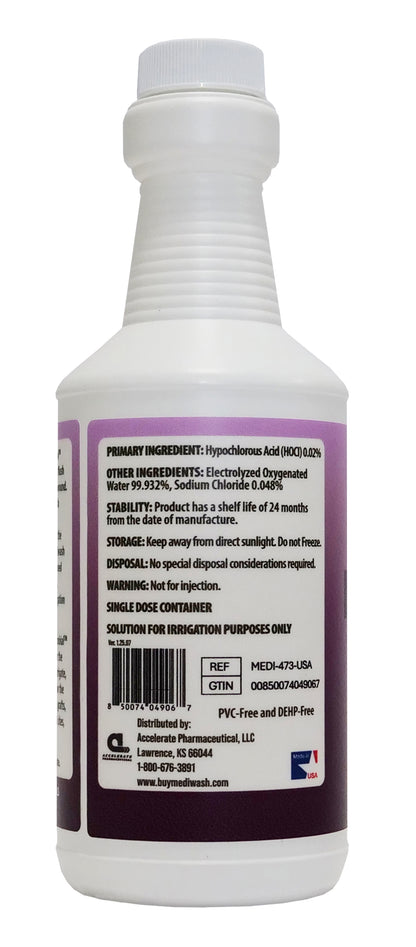 Mediwash Antimicrobial Irrigation Solution