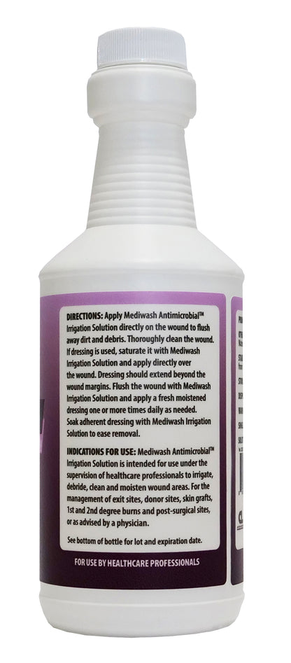 Mediwash Antimicrobial Irrigation Solution