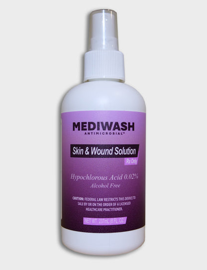 Mediwash Clinical Strength Skin and Wound Solution
